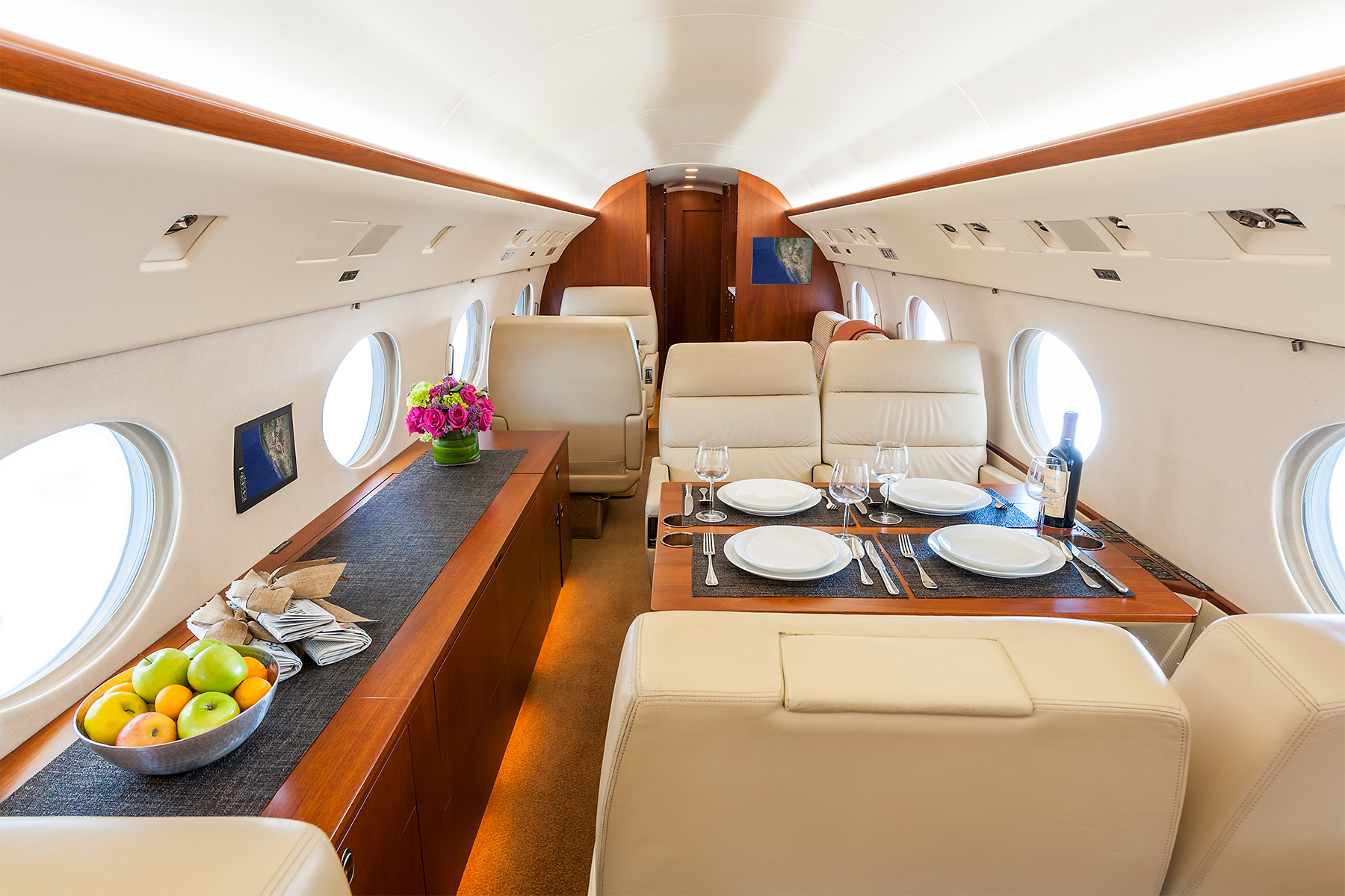 cabina Gulfstream GIV